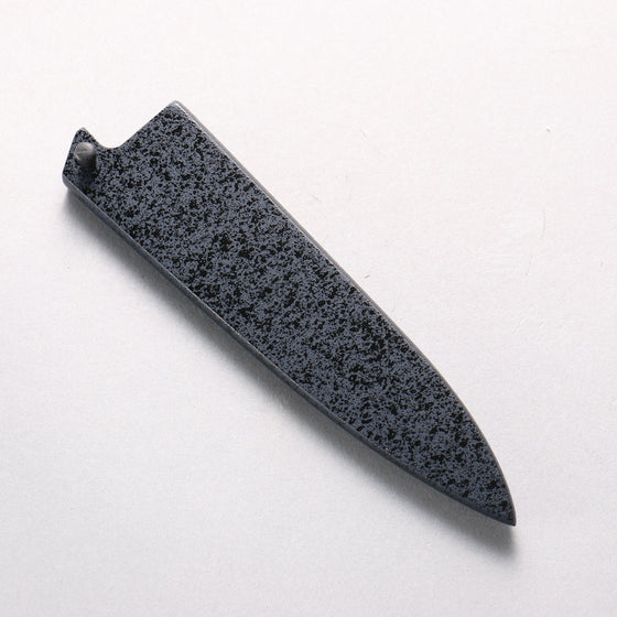 Seisuke VG10 Hammered Damascus Migaki Finished Petty-Utility 135mm Navy blue Pakka wood Handle with Sheath - Seisuke Knife