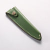 Buttero Green Sheath for 120mm Petty-Utility Leather Sheath - Seisuke Knife - Slide 1