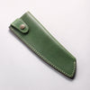 Buttero Green Sheath for 165mm Santoku Leather Sheath - Seisuke Knife - Slide 1