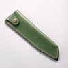 Buttero Green Sheath for 180mm Santoku Leather Sheath - Seisuke Knife - Slide 1