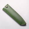 Buttero Green Sheath for 180mm Santoku Leather Sheath - Seisuke Knife - Slide 2