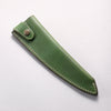 Buttero Green Sheath for 180mm Gyuto Leather Sheath - Seisuke Knife - Slide 1