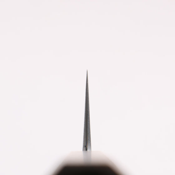 Hado Sumi White Steel No.2 Black Finished Small Santoku 110mm Oak Handle - Seisuke Knife