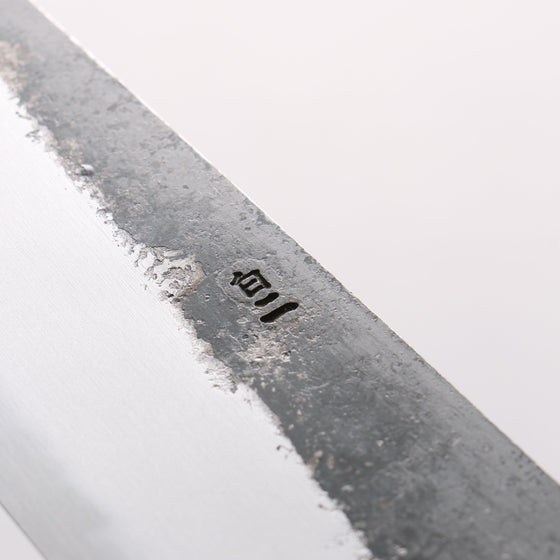 Hado Sumi White Steel No.2 Black Finished Gyuto 240mm Oak Handle - Seisuke Knife