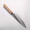 Hado Sumi White Steel No.2 Black Finished Gyuto 210mm Oak Handle - Seisuke Knife - Slide 2