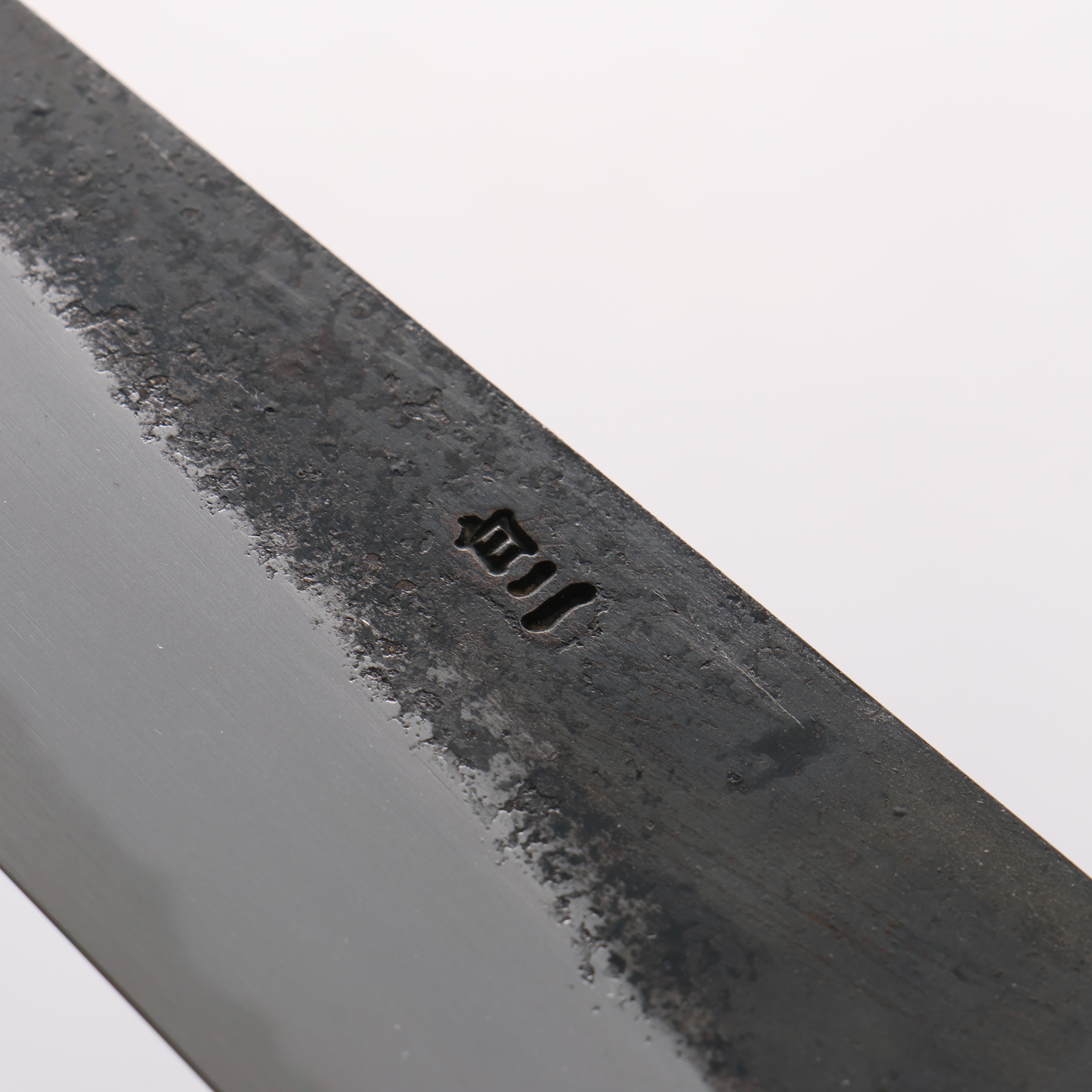 Hado Sumi White Steel No.2 Kurouchi Gyuto 210mm Oak Handle - Seisuke Knife