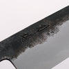 Hado Sumi White Steel No.2 Black Finished Bunka 180mm Oak Handle - Seisuke Knife - Slide 3