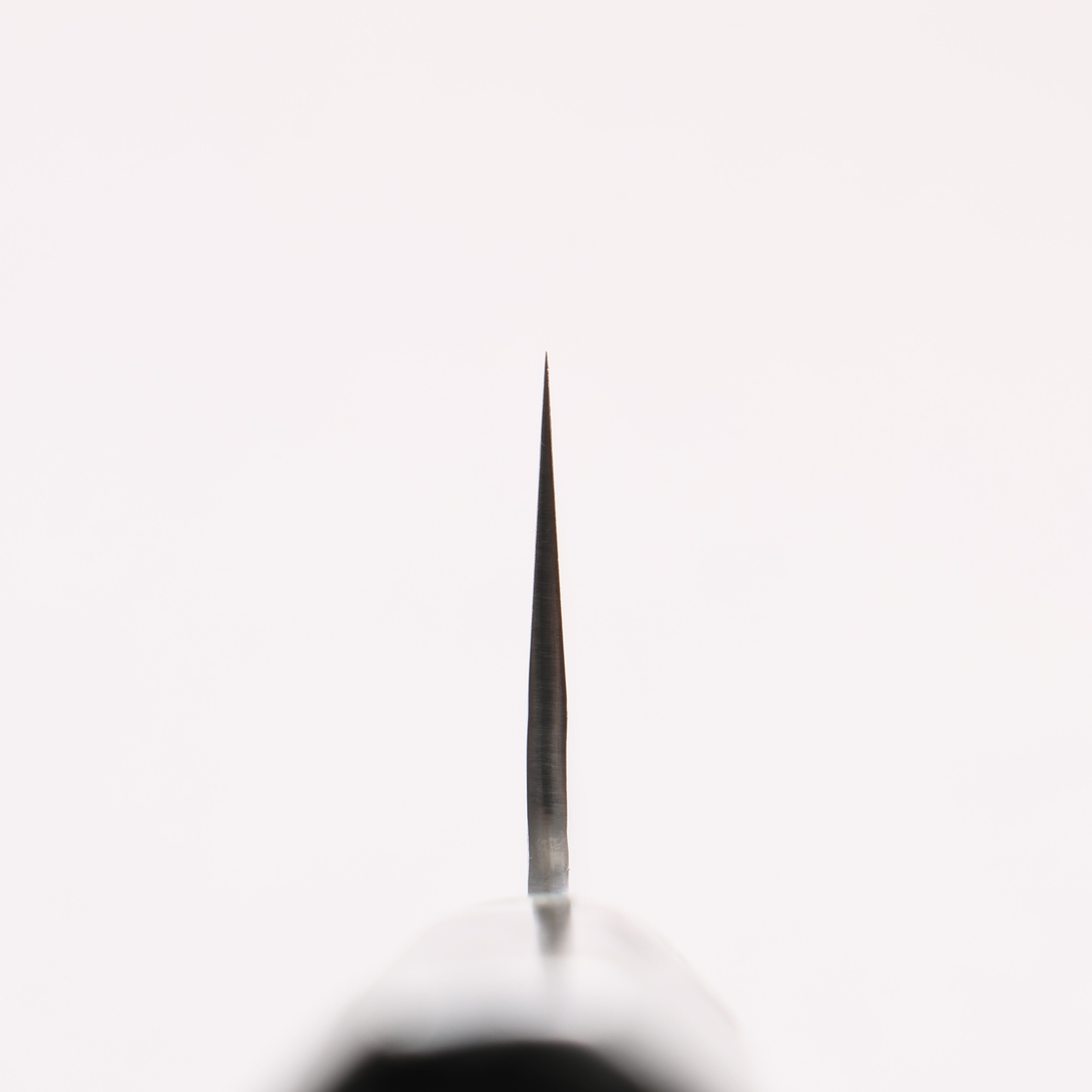 Yu Kurosaki Senko Ryu SG2 Hammered Small Santoku 150mm Black Lacquered (ferrule: Silver color) Handle - Seisuke Knife