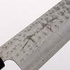 Yu Kurosaki Senko Ryu SG2 Hammered Small Santoku 150mm Blue Lacquered (ferrule: Black color) Handle - Seisuke Knife - Slide 3