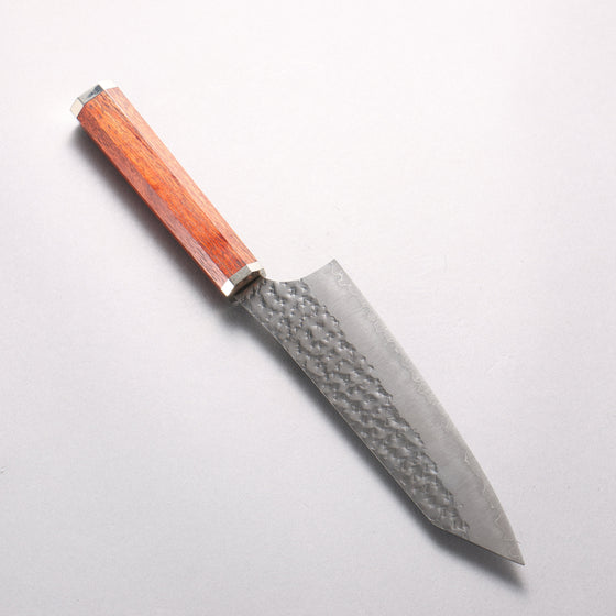 Yu Kurosaki Senko Ei SG2 Hammered Bunka 170mm Bloodwood (Steel end caps) Handle - Seisuke Knife
