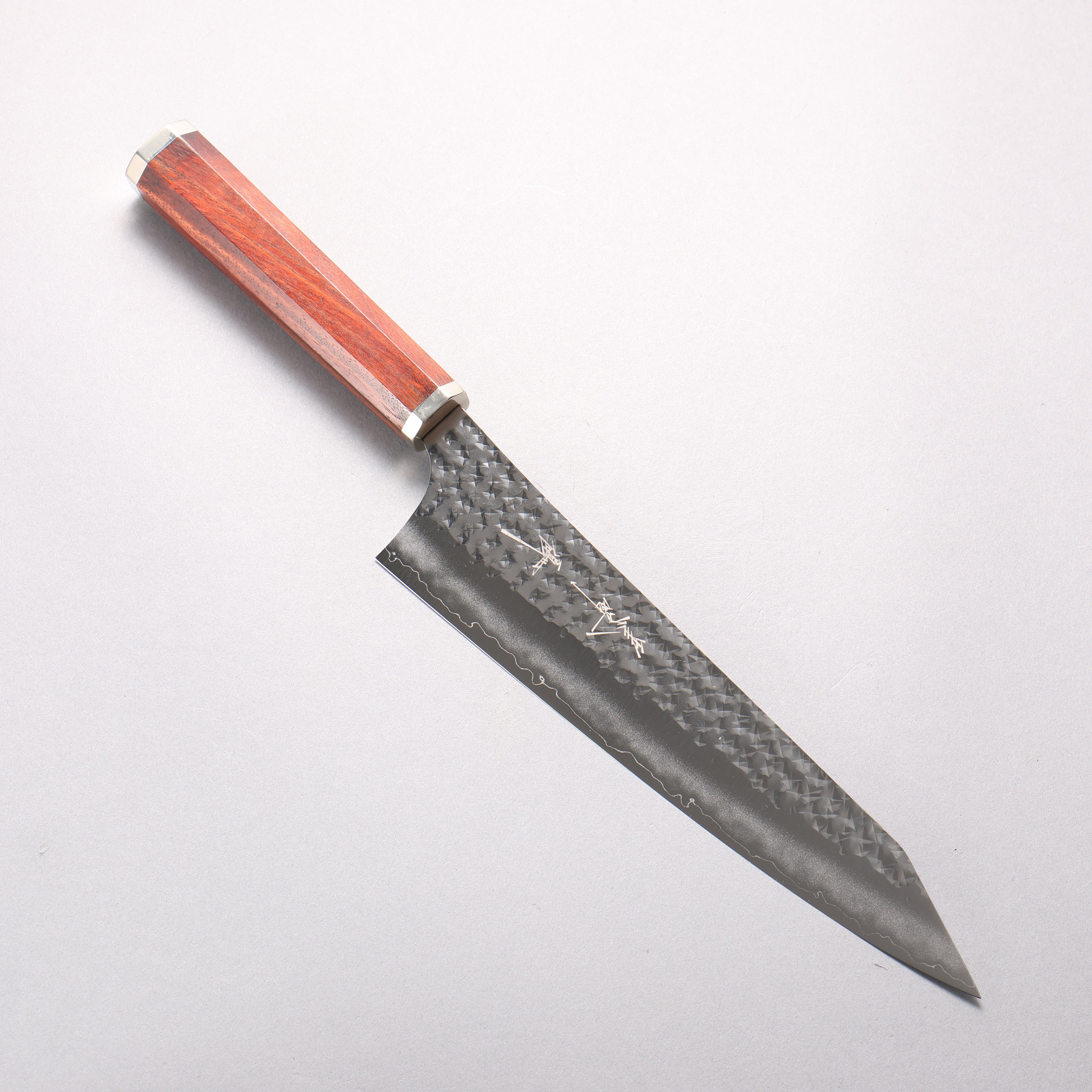 Yu Kurosaki Senko Ei SG2 Hammered Gyuto 210mm Bloodwood & Steel Caps H