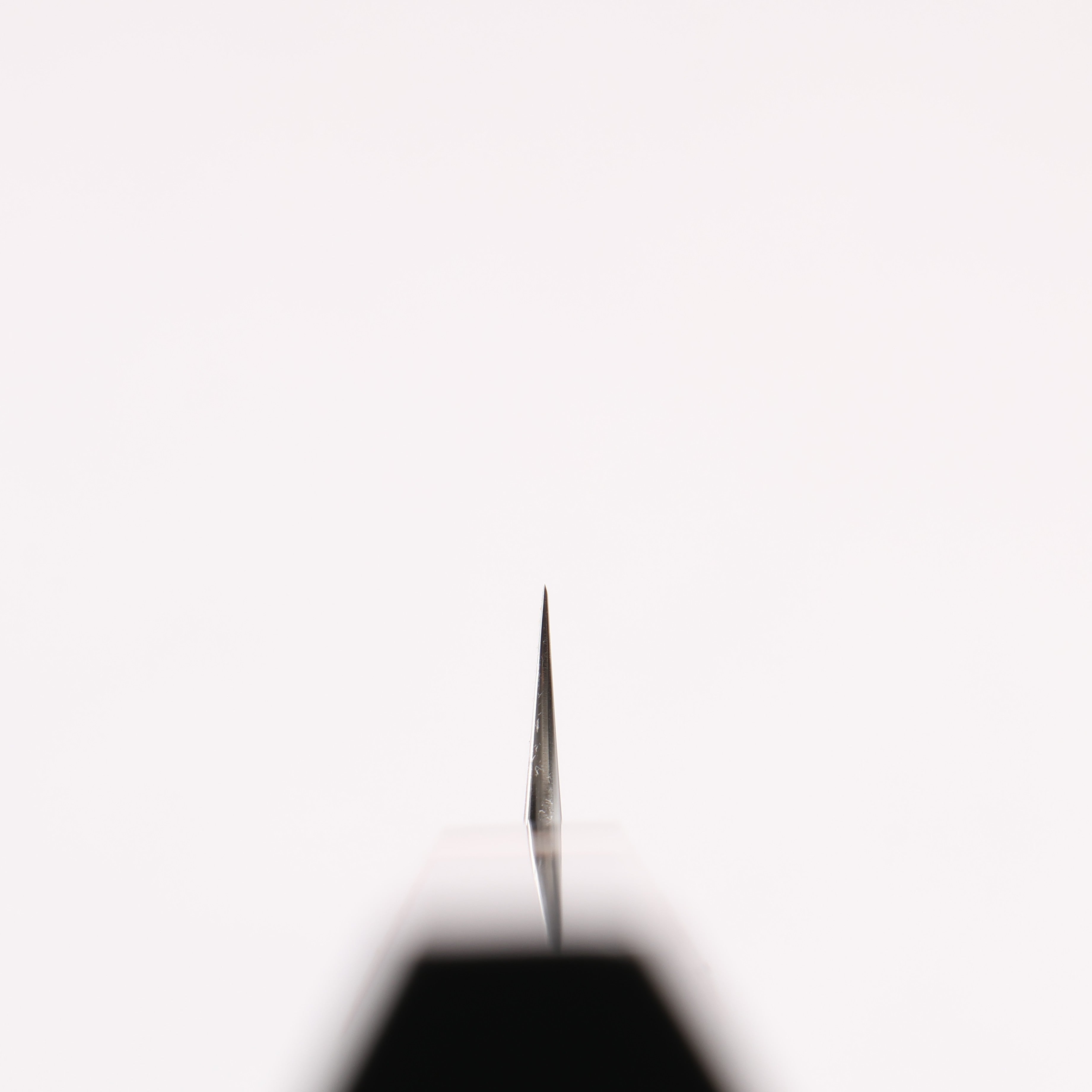Yoshimi Kato SPG STRIX V-Hammered Kiritsuke Paring 80mm Ebony Wood & White Ring Handle - Seisuke Knife