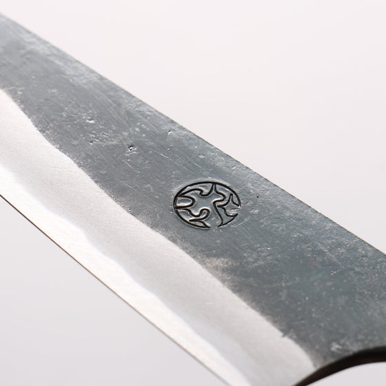 Daisuke Nishida Koharu White Steel No.1 Black Finished Petty-Utility 130mm Walnut Handle