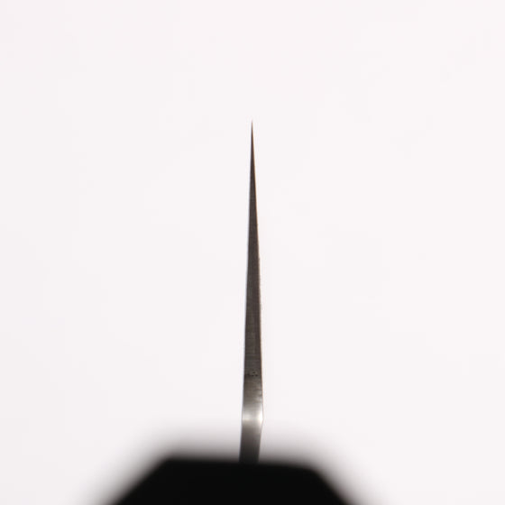 Shigeki Tanaka Habakiri SG2 Damascus Nakiri 165mm Ebony Wood (ferrule: Black Water Buffalo Horn) Handle