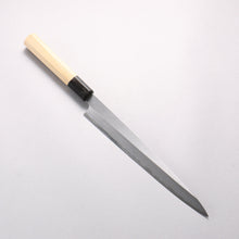  Minamoto Akitada White Steel No.2 Yanagiba 240mm Magnolia (Ferrule: Water Buffalo Horn) Handle
