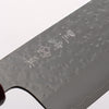 Makoto Kurosaki VG10 Hammered(Maru) Santoku 165mm Rosewood (ferrule: Red Pakka wood) Handle - Slide 3