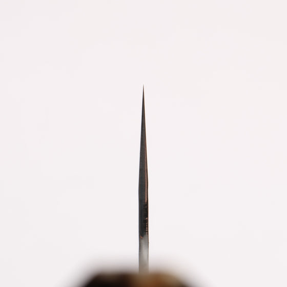 Yu Kurosaki Senko Ei SG2 Hammered Nakiri 165mm Carbon Fiber with Silver Speckles (ferrule and end cap: Black Water Buffalo Horn) Handle