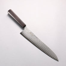  Kanjyo VG10 Damascus Ladder Pattern Gyuto 240mm Ebony Wood Handle