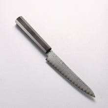  Kanjyo VG10 Damascus Ladder Pattern Petty-Utility 150mm Ebony Wood Handle