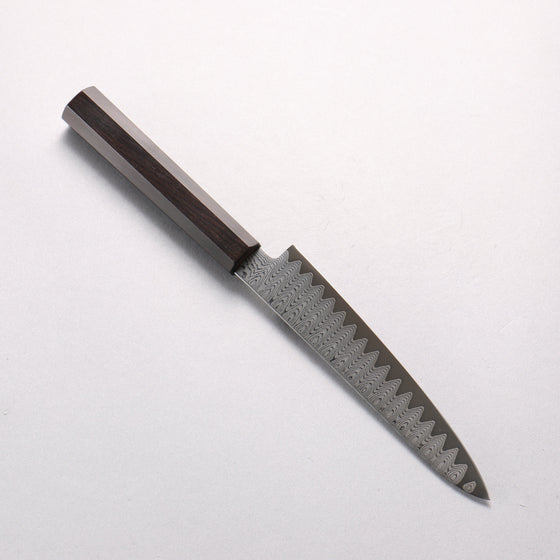 Kanjyo VG10 Damascus Ladder Pattern Petty-Utility 150mm Ebony Wood Handle