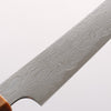 Ryusen Fukakuryu Kai ATS314 63 Layer Damascus Petty-Utility 135mm Stabilized White Birch with White Ring Handle - Slide 3