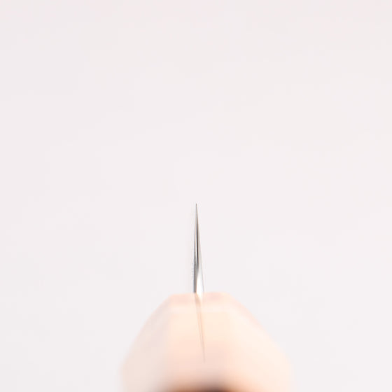 Ryusen Fukakuryu Kai ATS314 63 Layer Damascus Petty-Utility 135mm Stabilized White Birch with White Ring Handle