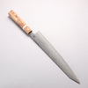 Ryusen Fukakuryu Kai ATS314 63 Layer Damascus Kiritsuke Sujihiki 270mm Stabilized White Birch with White Ring Handle - Slide 2