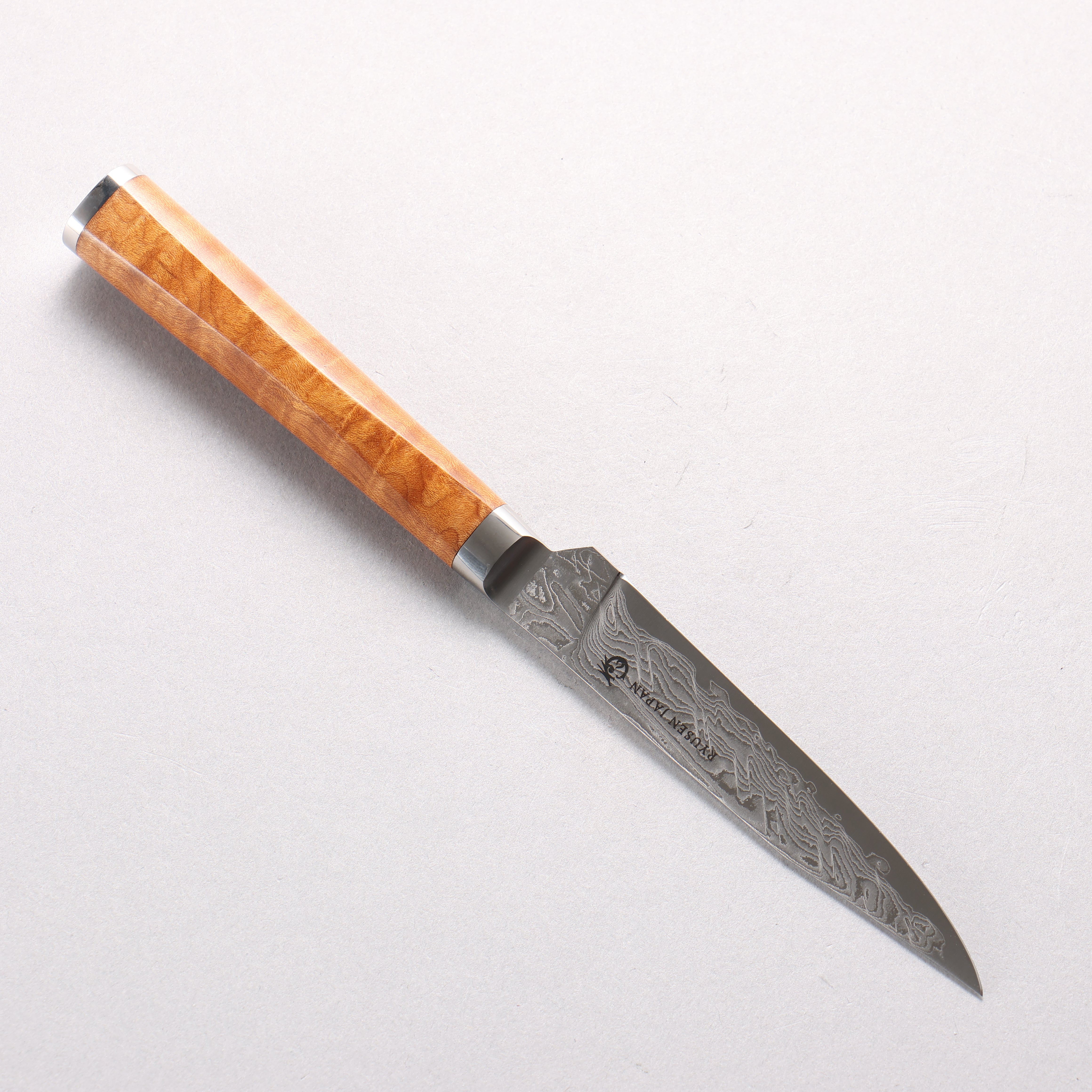 Ryusen SG2 Damascus Steak 100mm Maple Handle SK06 - Seisuke Knife