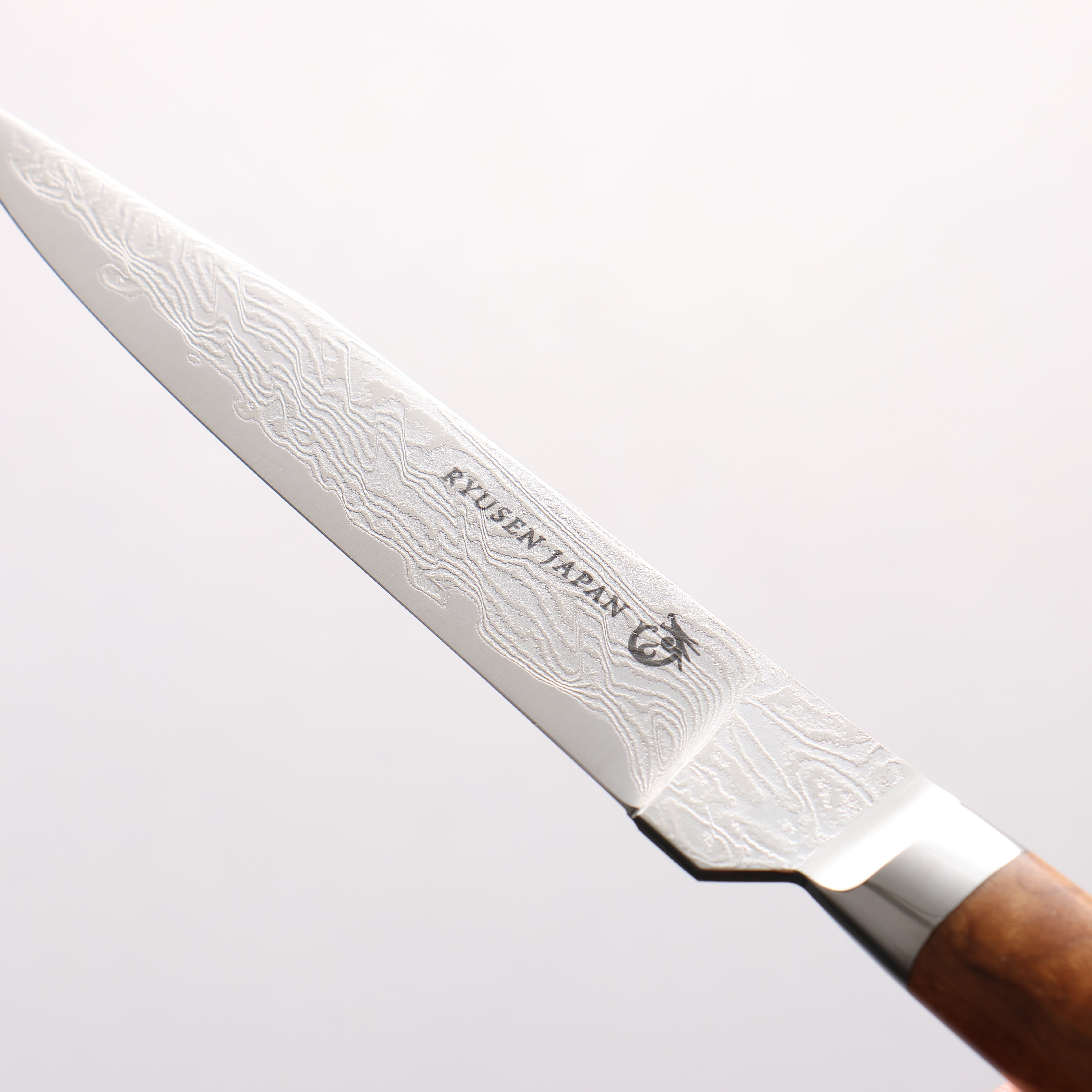 Ryusen SG2 Damascus Steak 100mm Maple Handle SK06 - Seisuke Knife