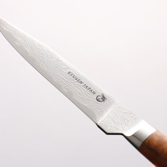 Ryusen SG2 Damascus Steak 100mm Maple Handle SK06