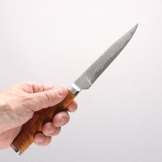 Ryusen SG2 Damascus Steak 100mm Maple Handle SK06