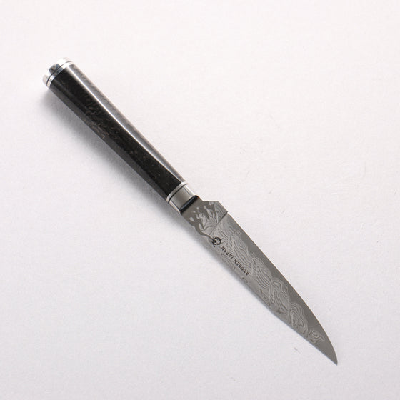 Ryusen SG2 Damascus Steak 100mm Rinka (Black) Handle SK06