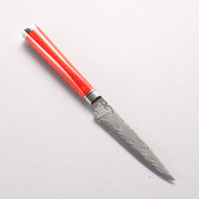  Ryusen SG2 Damascus Steak 100mm Rinka (Red) Handle SK06