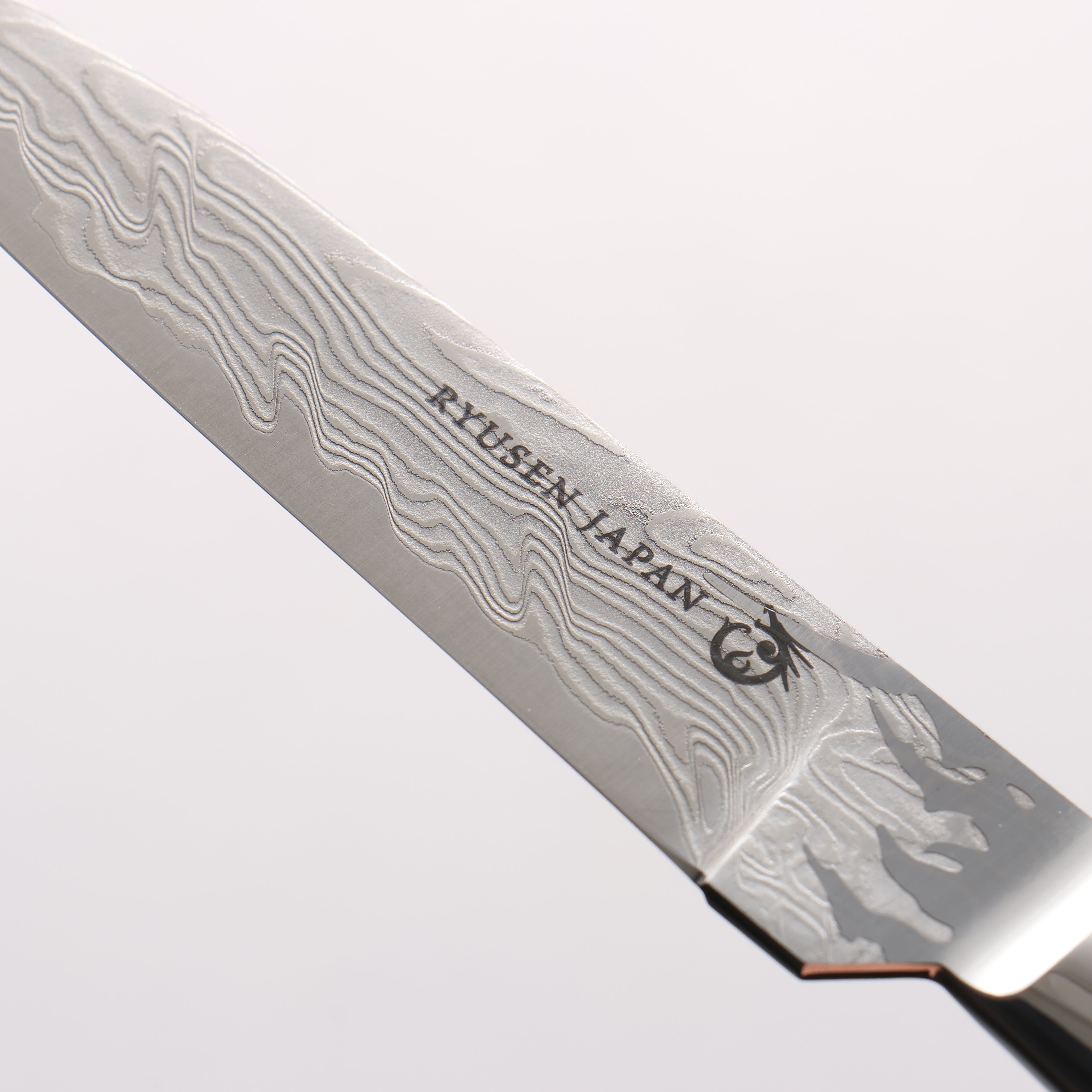 Ryusen SG2 Damascus Steak 100mm Rinka (Red) Handle SK06 - Seisuke Knife
