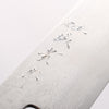 Shigeki Tanaka VG10 17 Layer Damascus Santoku 165mm Magnolia (Ferrule: Water Buffalo Horn) Handle - Slide 3