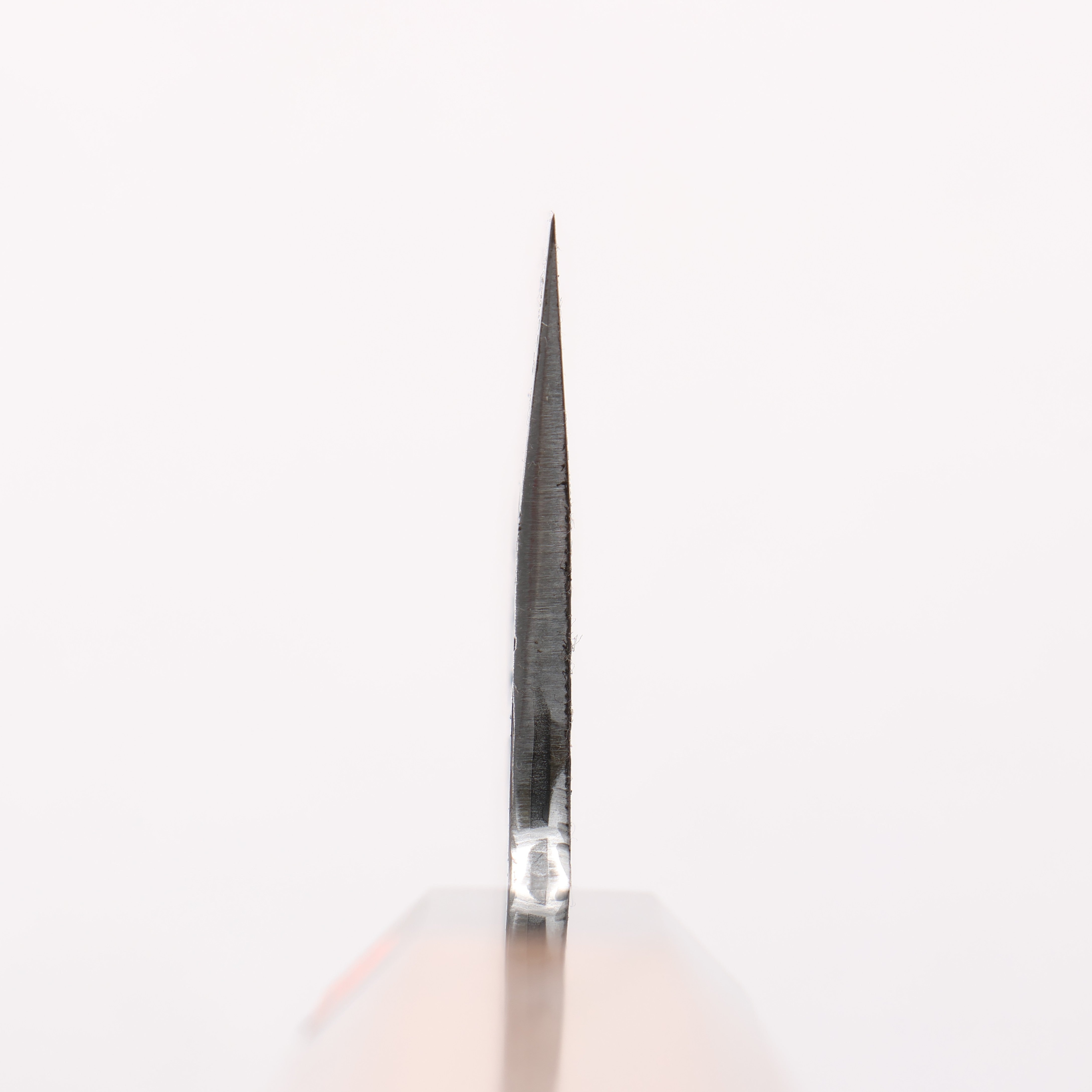 Shigeki Tanaka TEKKA Blue Steel No.2 Kurouchi Square Hammered Nakiri 180mm Walnut Handle - Seisuke Knife