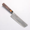 Shigeki Tanaka Harukaze SG2 Damascus Nakiri 165mm Walnut Handle - Slide 1