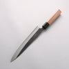 Nao Yamamoto White Steel No.2 Black Finished Sujihiki 210mm Walnut Handle - Seisuke Knife - Slide 2