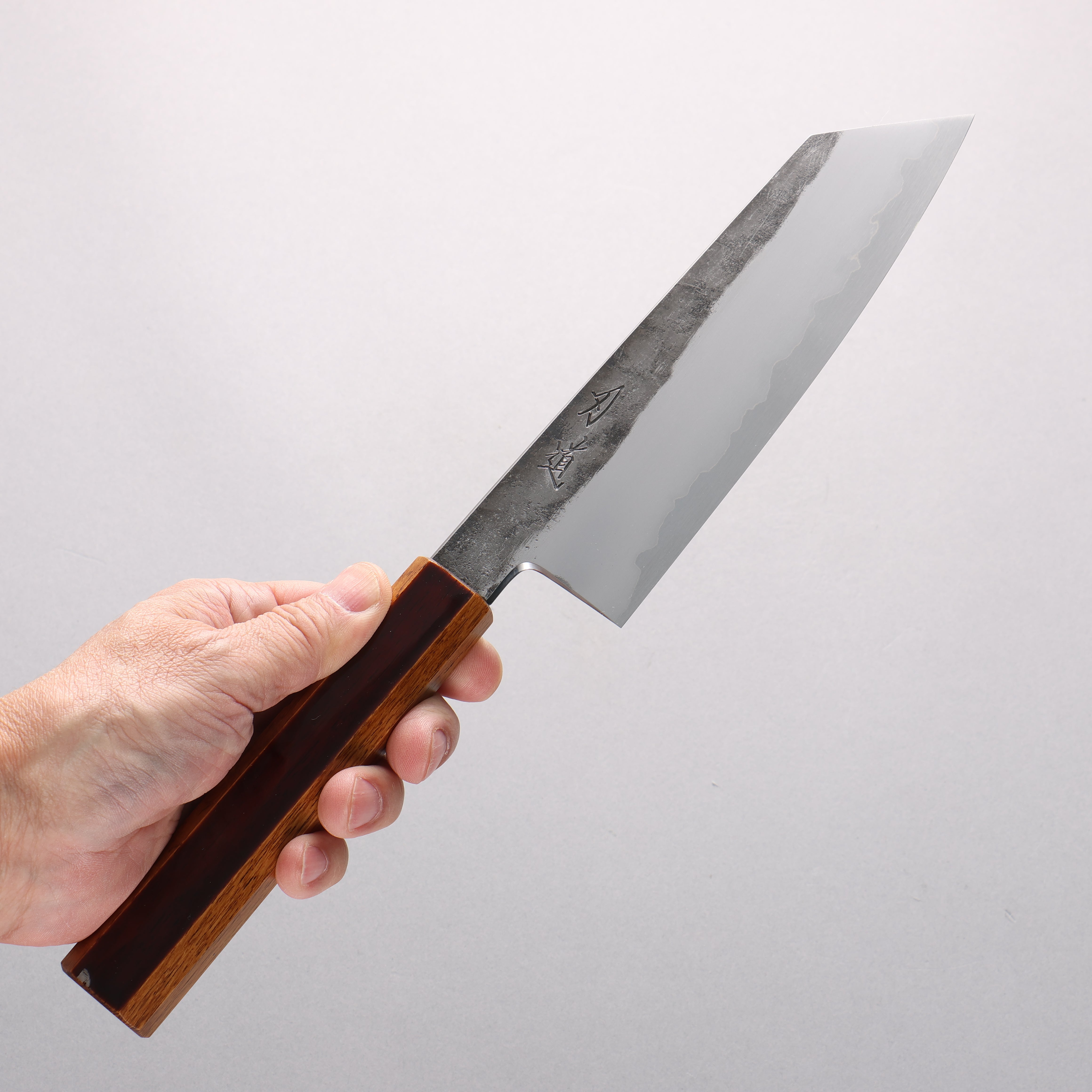 Hado Kirisame White Steel No.1 Bunka 180mm Kijiro-nuri Lacquered Handle - Seisuke Knife