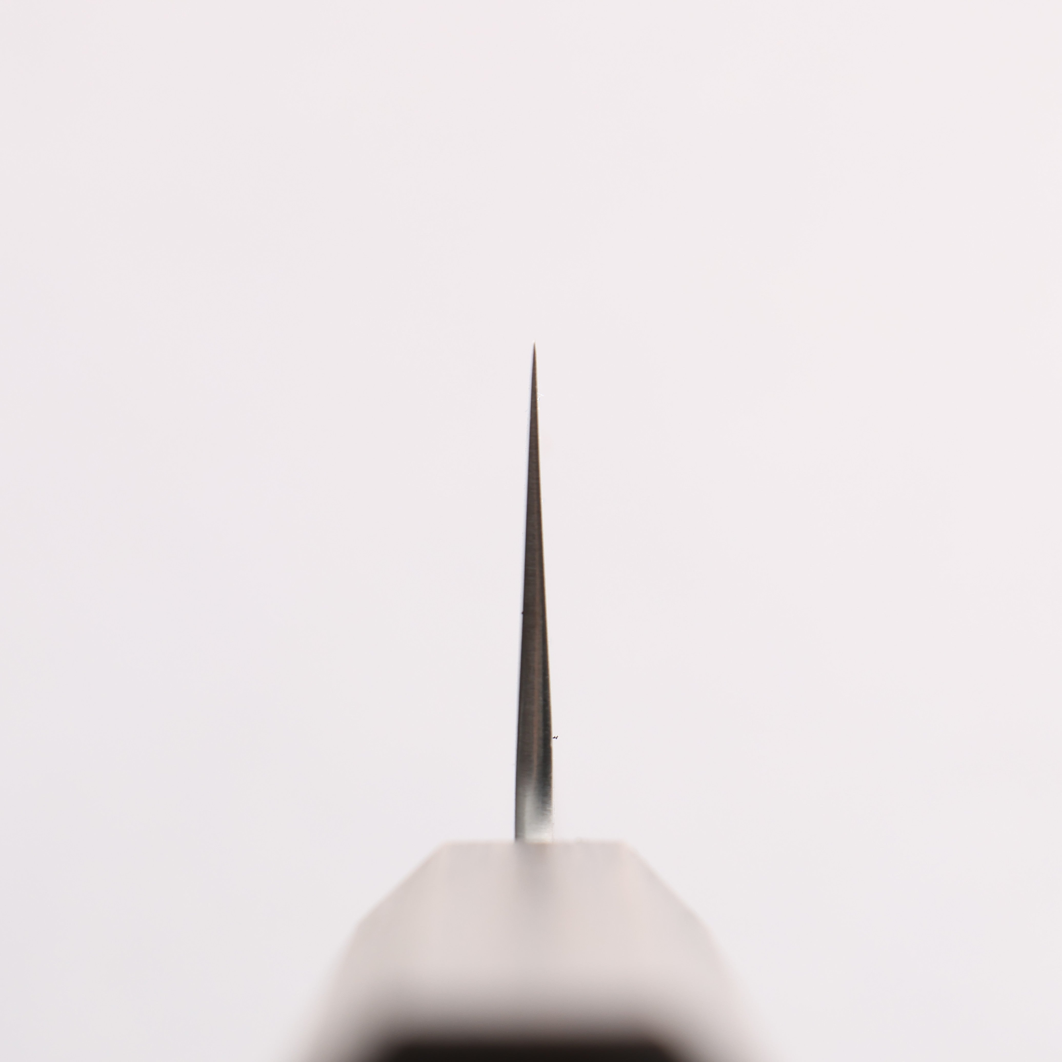 Oul Silver Steel No.3 Nashiji Bunka 170mm Oak (Baikoku / Soot Black) Handle - Seisuke Knife