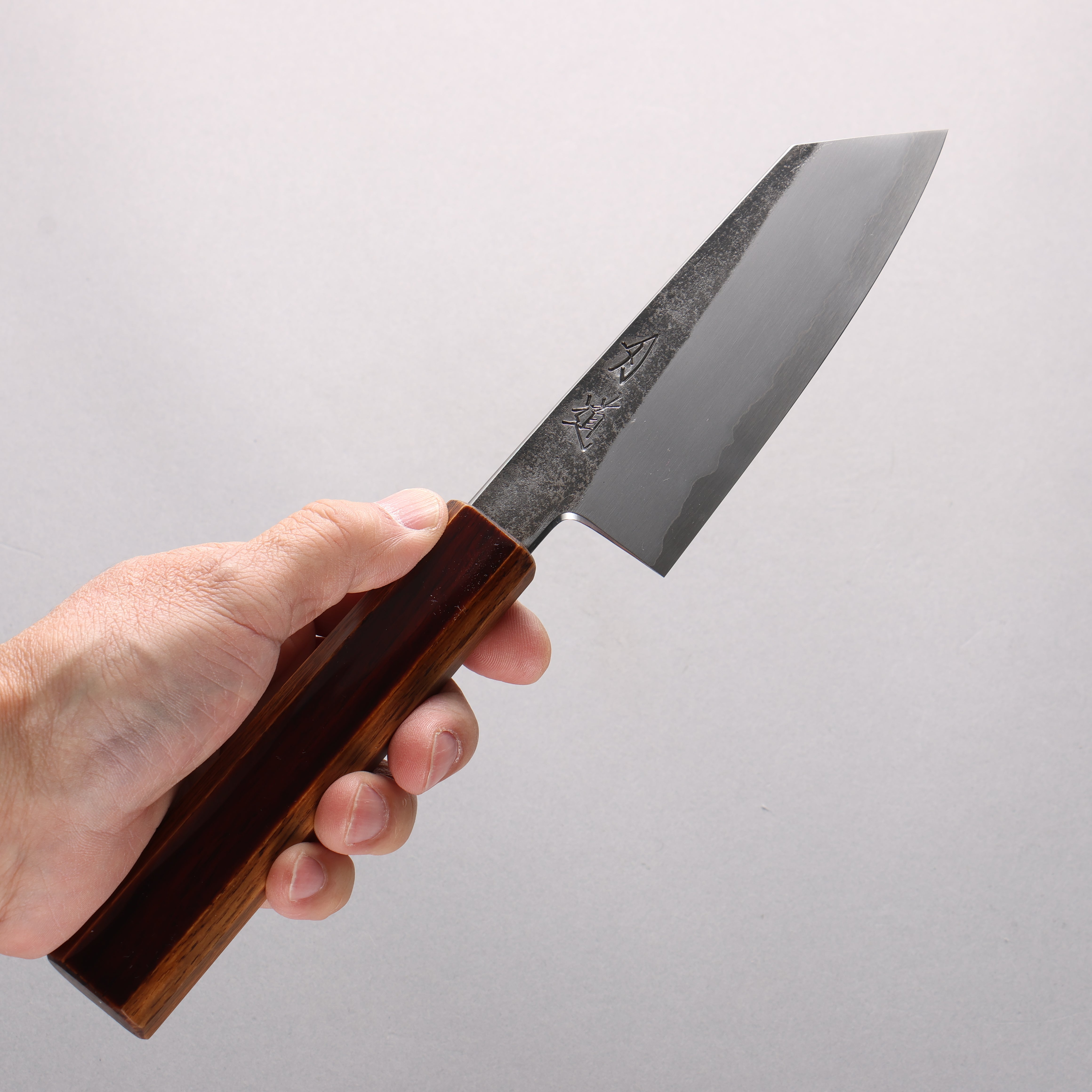 Hado Kirisame White Steel No.1 Small Bunka 135mm Kijiro-nuri Lacquered Handle - Seisuke Knife