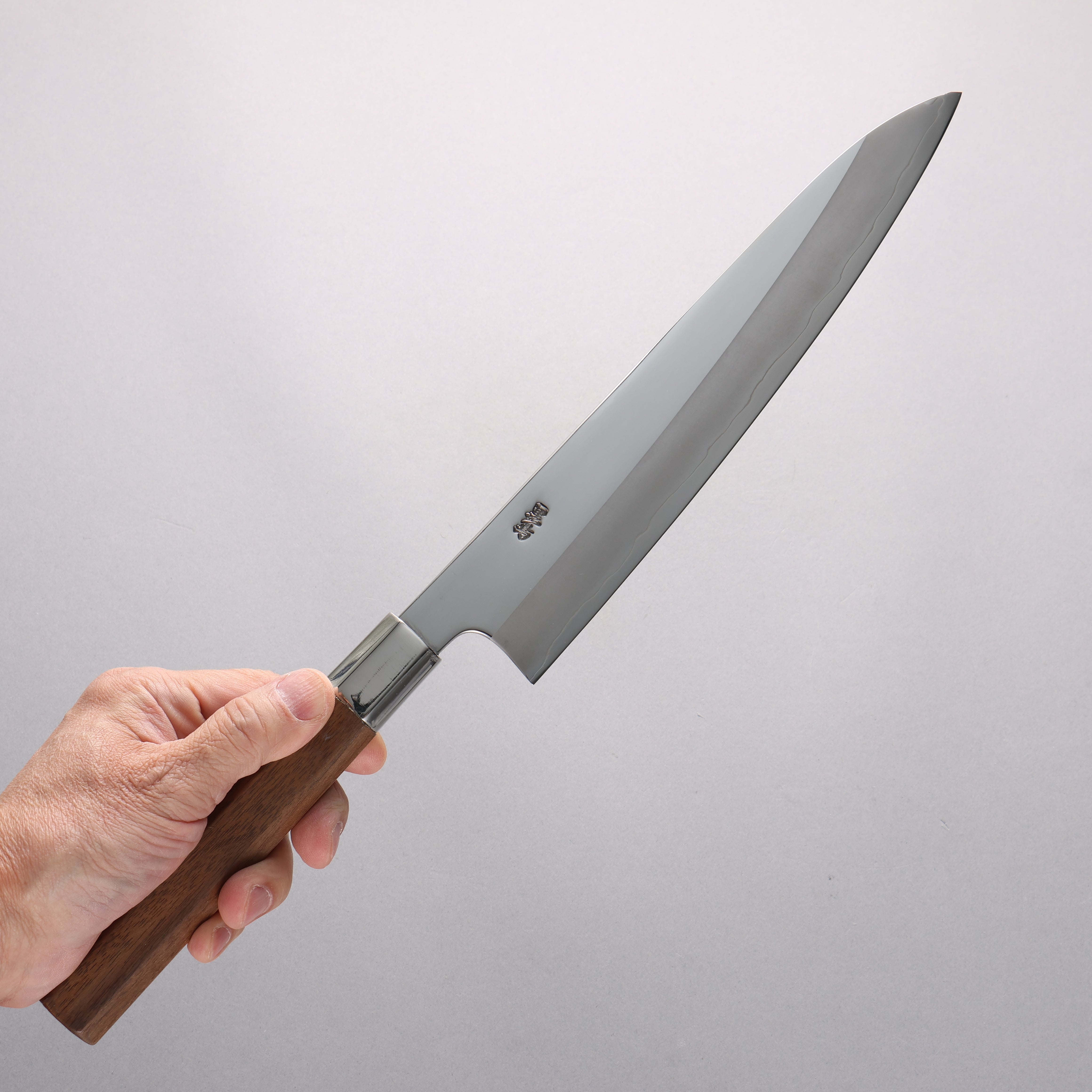 Kurotori Silver Steel No.3 Migaki Finished Mioroshi Deba 235mm Walnut Handle - Seisuke Knife