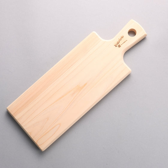 Kurotori Magnolia Cutting Board 330(250) x 120 x 15mm - Seisuke Knife