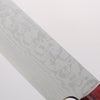 Anryu VG10 Damascus Petty-Utility 150mm Red Pakka wood Handle - Seisuke Knife - Slide 3