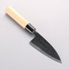Nakaniida White Steel No.2 Black Deba 120mm Magnolia Handle - Seisuke Knife - Slide 1