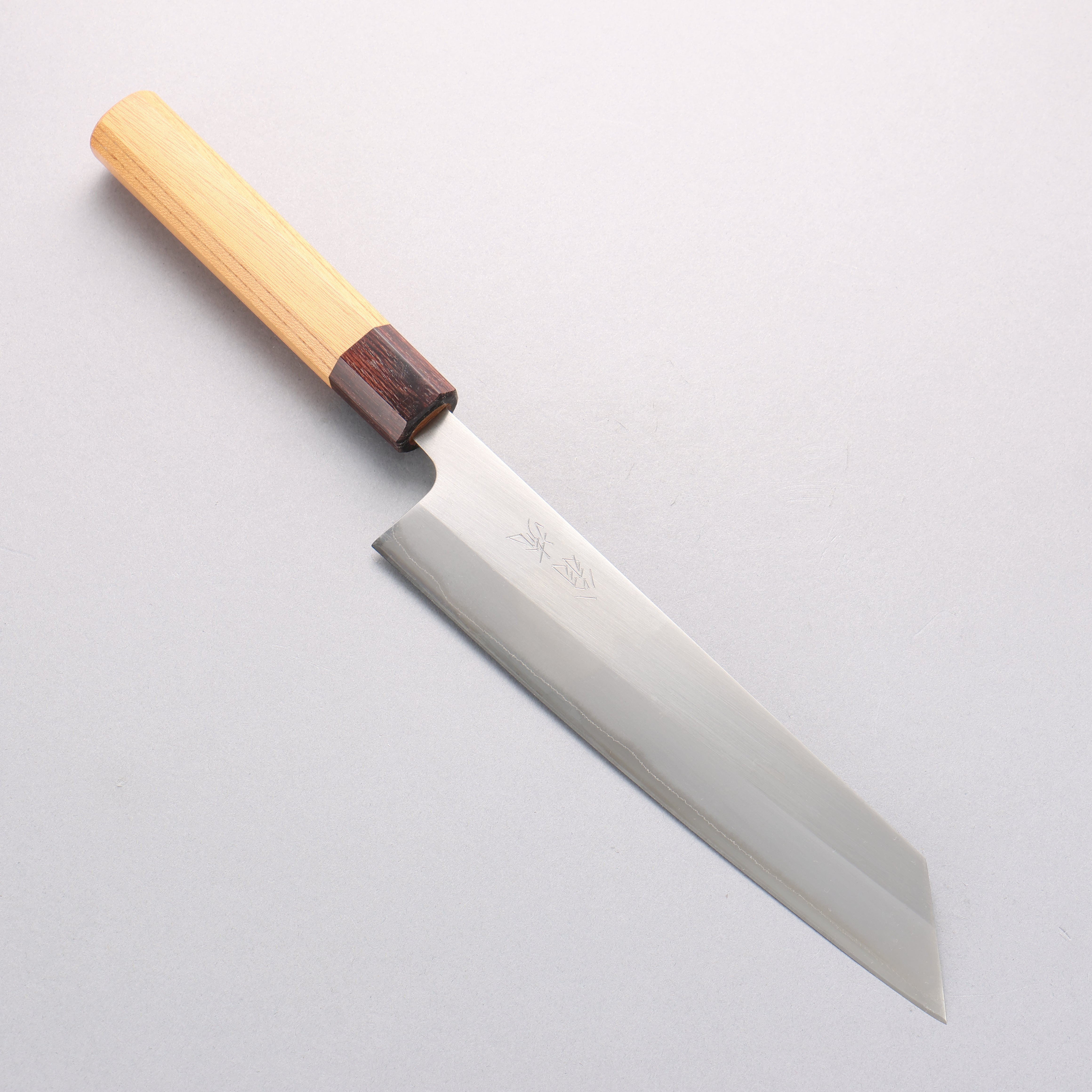 Oul White Steel No.1 Kiritsuke Gyuto 210mm Keyaki Elm Handle - Seisuke Knife