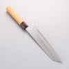 Oul White Steel No.1 Kiritsuke Gyuto 210mm Keyaki (Japanese Elm) Handle - Seisuke Knife - Slide 2