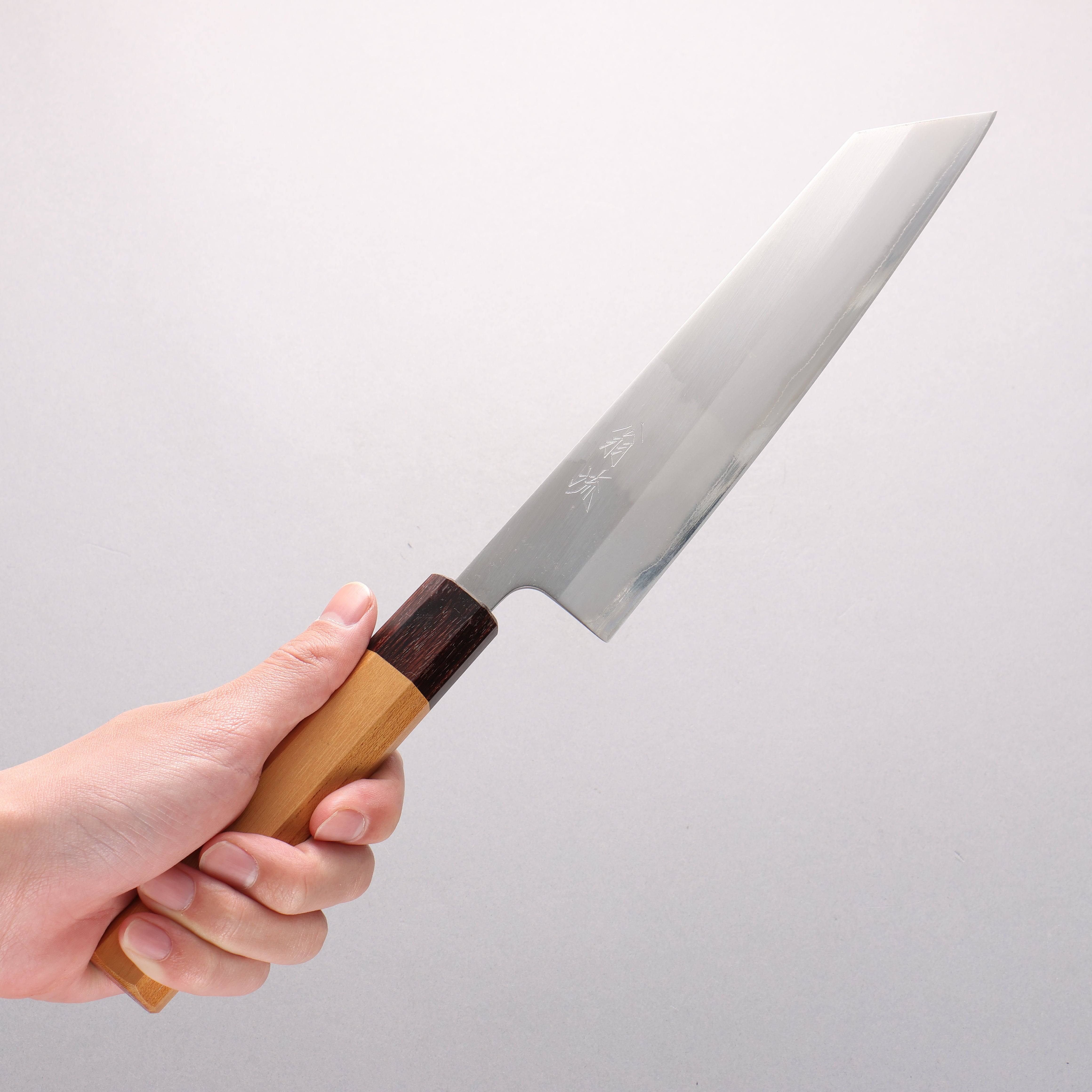 Oul White Steel No.1 Kiritsuke Gyuto 210mm Keyaki Elm Handle - Seisuke Knife
