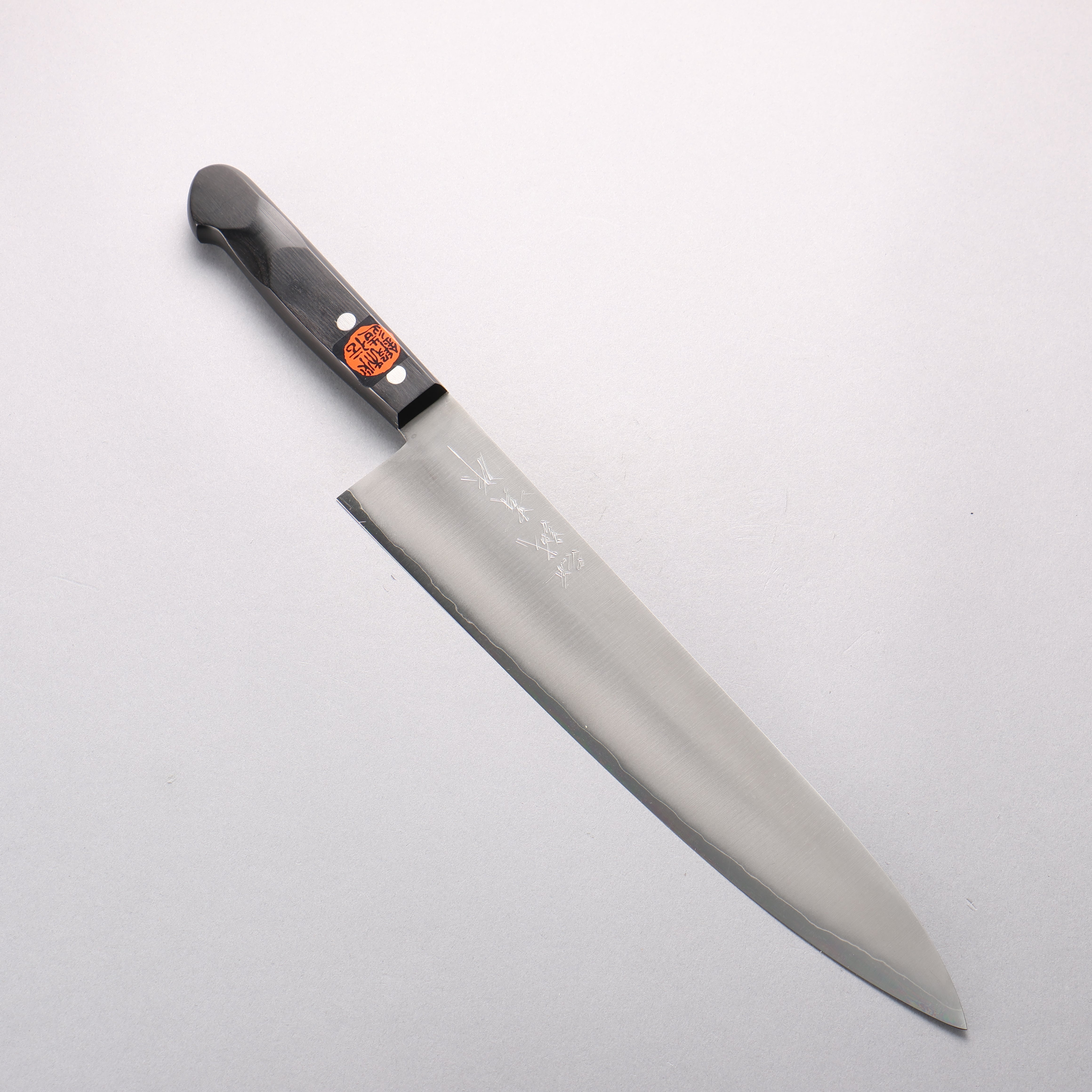 Shigeki Tanaka Silver Steel No.3 Gyuto 270mm Black Pakkawood Handle - Seisuke Knife