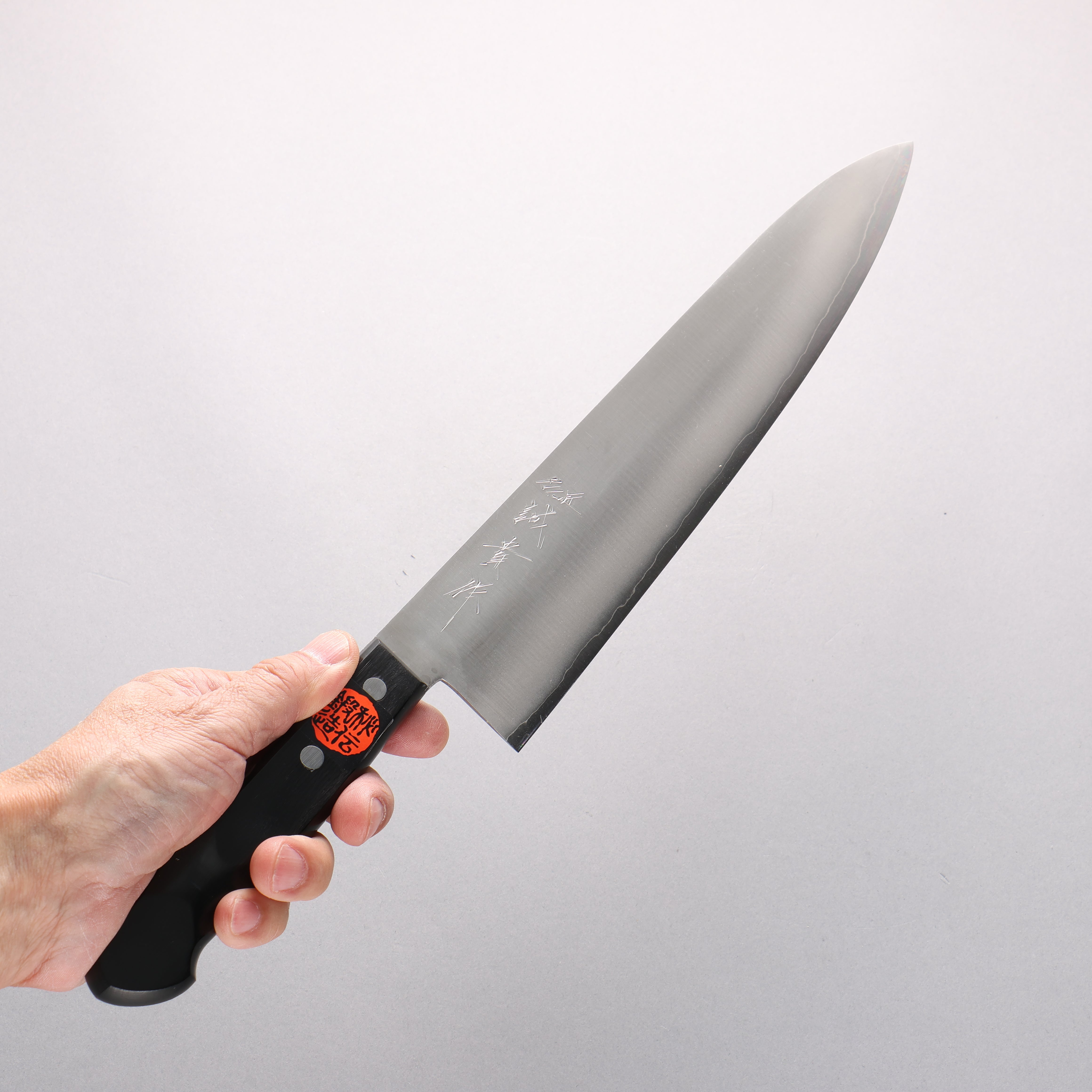 Shigeki Tanaka Silver Steel No.3 Gyuto 270mm Black Pakkawood Handle - Seisuke Knife